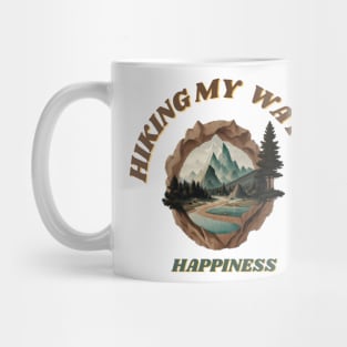 HIKING IS HAPPINESS Mug